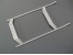 FunTech Alu Landegestell wei� extrem tief