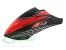 Vollcarbon Haube ROT / SCHWARZ - GOBLIN SPEED