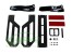 SAB Aluminum Battery Support Black Matte - Goblin COMET